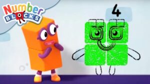 @Numberblocks- Stampoline Fun | Learn to Count - Kingdom Kids Zone, Little Learners - Numberblocks