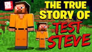THE TRUTH ABOUT TEST STEVE! (Scary Survival EP69) - Gameplay, Kingdom Kids Zone, Minecraft - EYstreem