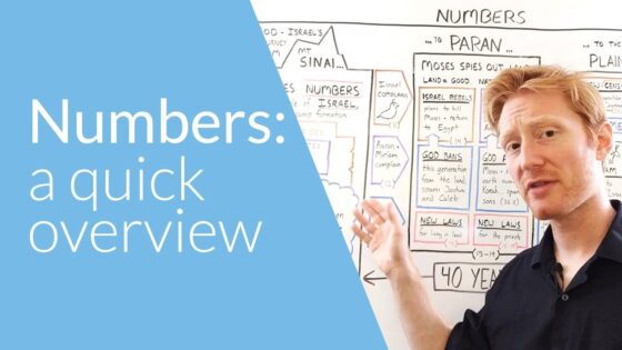 Numbers: a Quick Overview | Whiteboard Bible Study - Bible Study, Movies & TV - OverviewBible