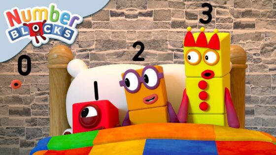 @Numberblocks- Bed Time Stories | Learn to Count - Kingdom Kids Zone, Little Learners - Numberblocks