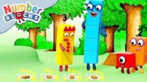 @Numberblocks- Teaching Three How to Count! | Learn to Count - Kingdom Kids Zone, Little Learners - Numberblocks
