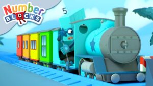 @Numberblocks- Fast Five! | Learn to Count - Kingdom Kids Zone, Little Learners - Numberblocks
