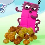 @Numberblocks- Seven Fluffies vs Octoblock | Learn to Count - Kingdom Kids Zone, Little Learners - Numberblocks