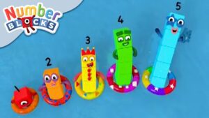 @Numberblocks- Summer Block Party | Learn to Count - Kingdom Kids Zone, Little Learners - Numberblocks