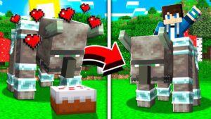 How to TAME AND RIDE RAVAGERS in Minecraft! (Pocket Edition, Xbox, PC) - Gameplay, Kingdom Kids Zone, Minecraft - EYstreem