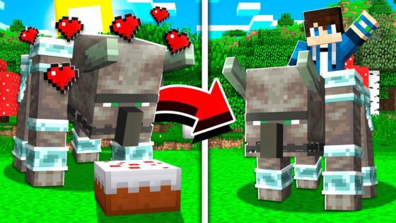 How to TAME AND RIDE RAVAGERS in Minecraft! (Pocket Edition, Xbox, PC) - Gameplay, Kingdom Kids Zone, Minecraft - EYstreem