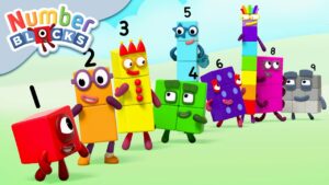 @Numberblocks- In the Waiting Line | Learn to Count - Kingdom Kids Zone, Little Learners - Numberblocks