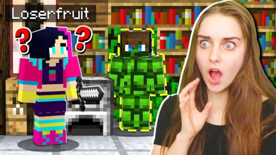 TROLLING A STREAMER WHILE SHE'S LIVE in Minecraft! - Gameplay, Kingdom Kids Zone, Minecraft - EYstreem