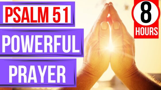Psalm 51 Prayer (Bible verses for sleep with God's Word)(Peaceful Scriptures Prayer for forgiveness) - Hope & Healing, Meditations - Peaceful Scriptures Official