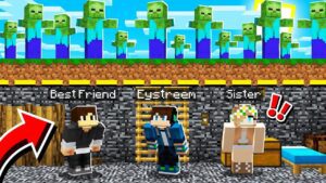 HOW TO SURVIVE A ZOMBIE APOCALYPSE in Minecraft! - Gameplay, Kingdom Kids Zone, Minecraft - EYstreem