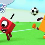 @Numberblocks- Football Practice | Learn to Count - Kingdom Kids Zone, Little Learners - Numberblocks