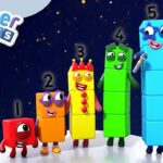 @Numberblocks- Numbers One to Five! | Learn to Count - Kingdom Kids Zone, Little Learners - Numberblocks