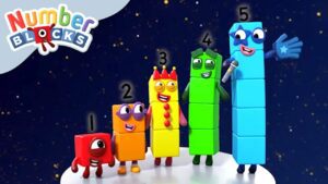 @Numberblocks- Numbers One to Five! | Learn to Count - Kingdom Kids Zone, Little Learners - Numberblocks
