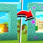 How to Turn ANYTHING INTO A PORTAL in Minecraft! (NO MODS!) - Gameplay, Kingdom Kids Zone, Minecraft - EYstreem
