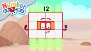@Numberblocks- Number Twelve | Learn to Count - Kingdom Kids Zone, Little Learners - Numberblocks