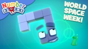 @Numberblocks- World Space Week Special! | Learn to Count - Kingdom Kids Zone, Little Learners - Numberblocks