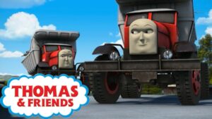 Max and Monte Mucking About | Kids Cartoon | Thomas and Friends - Kids TV Series, Kingdom Kids Zone - Thomas & Friends