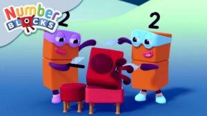 @Numberblocks – Spooky Twins! | Learn to Count - Kingdom Kids Zone, Little Learners - Numberblocks