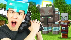 We Got RAIDED in Minecraft Survival! (EP6) - Gameplay, Kingdom Kids Zone, Minecraft - EYstreem