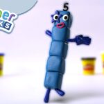 @Numberblocks- Number Five | Play-Doh - Kingdom Kids Zone, Little Learners - Numberblocks