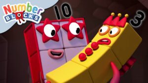 @Numberblocks- Running Scared! | Learn to Count - Kingdom Kids Zone, Little Learners - Numberblocks