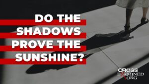 Do the shadows prove the sunshine? Couldn’t evil be primary? - Morality & Meaning, Truth Seekers - Cross Examined