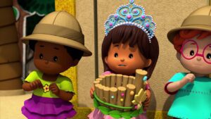 New King of the Jungle 👑 Little People | Cartoons for Kids | Videos for kids - Kids TV Series, Kingdom Kids Zone - Little People - Fisher Price