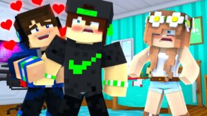 TROLLING THE COOL BOY! Fame High EP3 (Minecraft Roleplay) - Gameplay, Kingdom Kids Zone, Minecraft - EYstreem