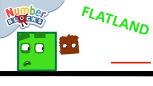 @Numberblocks- Journey into Flatland! | Learn to Count - Kingdom Kids Zone, Little Learners - Numberblocks
