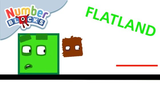 @Numberblocks- Journey into Flatland! | Learn to Count - Kingdom Kids Zone, Little Learners - Numberblocks