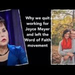 Why we quit working for Joyce Meyer, and left the Word of Faith movement - Salvation / Converts, Testimonies, Tradition to Christ - Doreen Virtue