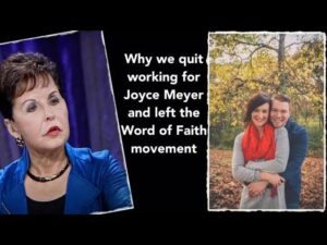 Why we quit working for Joyce Meyer, and left the Word of Faith movement - Salvation / Converts, Testimonies, Tradition to Christ - Doreen Virtue