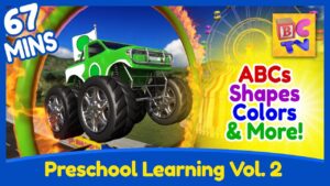 Preschool Learning Compilation | Vol 2 | Shapes, Colors Math and More! - Kingdom Kids Zone, Little Learners - Brain Candy TV