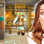SCARING MY GIRLFRIEND IN MINECRAFT! - Gameplay, Kingdom Kids Zone, Minecraft - EYstreem