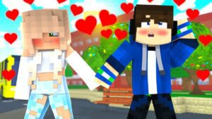 MY SECRET LOVER! Fame High EP4 (Minecraft Roleplay) - Gameplay, Kingdom Kids Zone, Minecraft - EYstreem