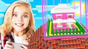 NEVER Break In To HER Impossible BASE in Minecraft! - Gameplay, Kingdom Kids Zone, Minecraft - EYstreem