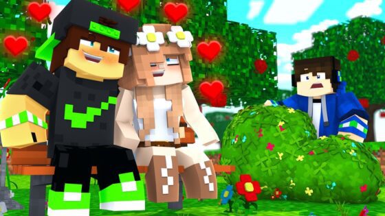 CRASHING ESTHER'S FIRST DATE! Fame High EP8 (Minecraft Roleplay) - Gameplay, Kingdom Kids Zone, Minecraft - EYstreem