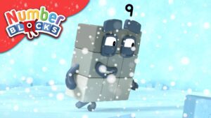 @Numberblocks- Counting in the Snow! | Learn to Count - Kingdom Kids Zone, Little Learners - Numberblocks