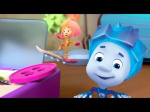 Фиксики – Пуговица / Fixiki - Kingdom Kids Zone, Little Learners - Фиксики