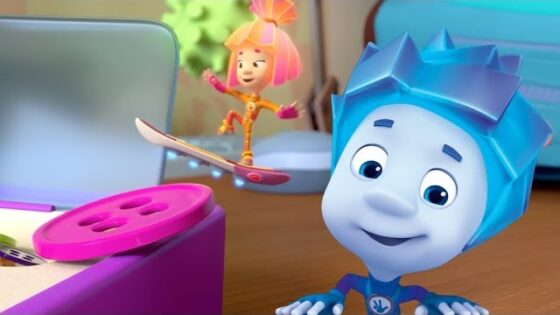Фиксики – Пуговица / Fixiki - Kingdom Kids Zone, Little Learners - Фиксики