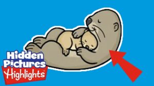 Hidden Picture Puzzles | Fun with the otters! | Fun games for kids | Highlights - Kingdom Kids Zone, Little Learners - Highlights Kids