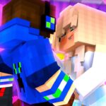 MY FIRST KISS! Fame High EP7 (Minecraft Roleplay) - Gameplay, Kingdom Kids Zone, Minecraft - EYstreem