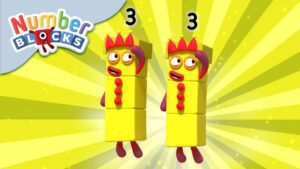 @Numberblocks- Numberblocks – Double the Fun! | Learn to Count - Kingdom Kids Zone, Little Learners - Numberblocks