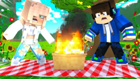 HOW MY DATE WAS RUINED! Fame High EP9 (Minecraft Roleplay) - Gameplay, Kingdom Kids Zone, Minecraft - EYstreem