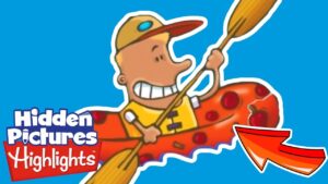 CRAZY RIVER | Hidden Pictures Puzzles | Kids Videos | Highlights - Kingdom Kids Zone, Little Learners - Highlights Kids