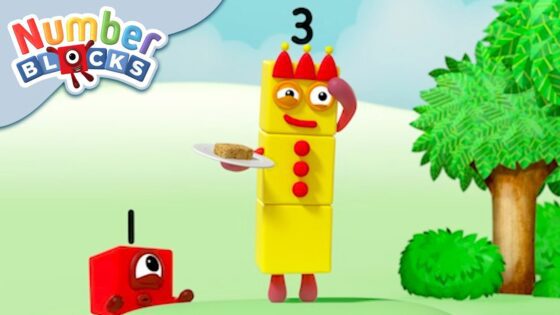 @Numberblocks- Playing Tricks on Number Three | Learn to Count - Kingdom Kids Zone, Little Learners - Numberblocks
