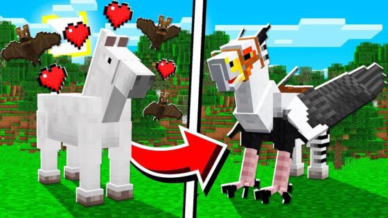 How to GET FLYING HORSES in Minecraft TUTORIAL! - Gameplay, Kingdom Kids Zone, Minecraft - EYstreem