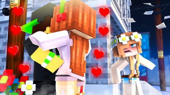 SECRET RELATIONSHIP! Fame High EP11 (Minecraft Roleplay) - Gameplay, Kingdom Kids Zone, Minecraft - EYstreem