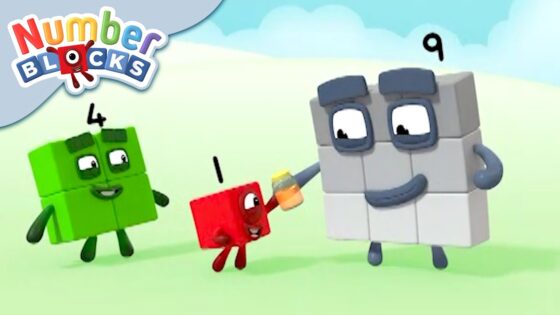@Numberblocks- Strong Number Nine | Learn to Count - Kingdom Kids Zone, Little Learners - Numberblocks