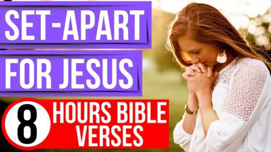 Holiness Scriptures (Encouraging Bible verses for sleep with music) - Hope & Healing, Meditations - Peaceful Scriptures Official